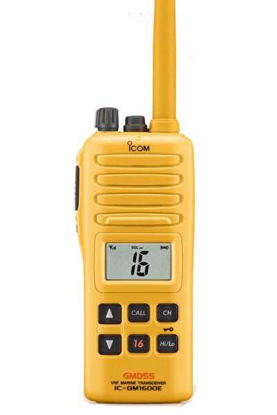 Icom IC-GM1600E VHF GMDSS Can El Telsizi
