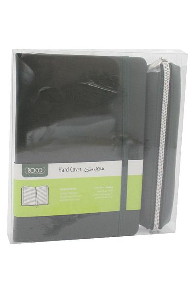 Roco Journal Stationery Set 2 Items Dark Green