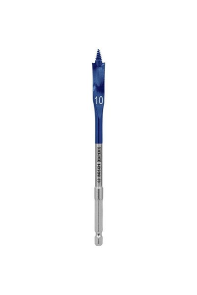 Bosch Expert Self-Cut Speed Spade Drill Bit Silver and Blue