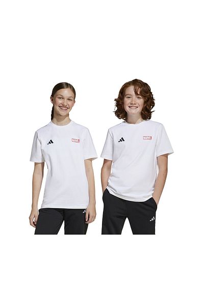 adidas J Mrvl Ms Gfx T Παιδικό μπλουζάκι casual JF3636 Λευκό