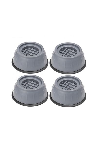 BOEM Anti-vibration feet set for washing machine, Anti-slip, 4 pieces, Gray
