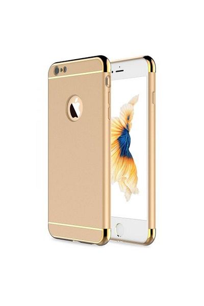 BOEM Case for Apple iPhone 6 / iPhone 6S Gold MyStyle Elegance Luxury 3in1