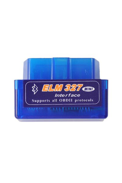 OEM Multi-brand car tester interface, ELM 327, via Bluetooth, OBD2 + SUPER DRIVER air freshener gift