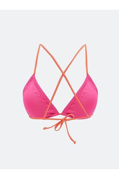 LC Waikiki LCW DREAM Flat Women's Bikini Top with Removable Pads