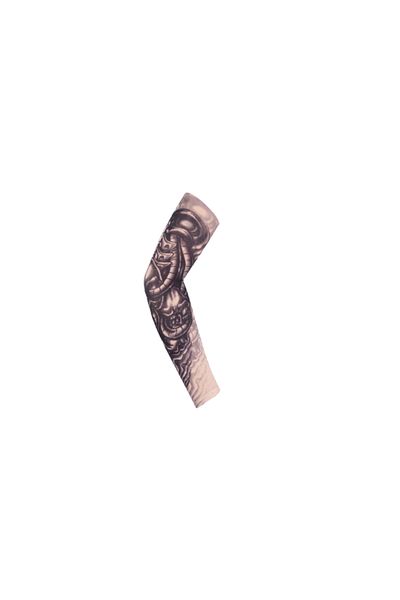 BOEM Temporary tattoo sleeve, 3D print, with sun protection for arms, universal size, unisex, model