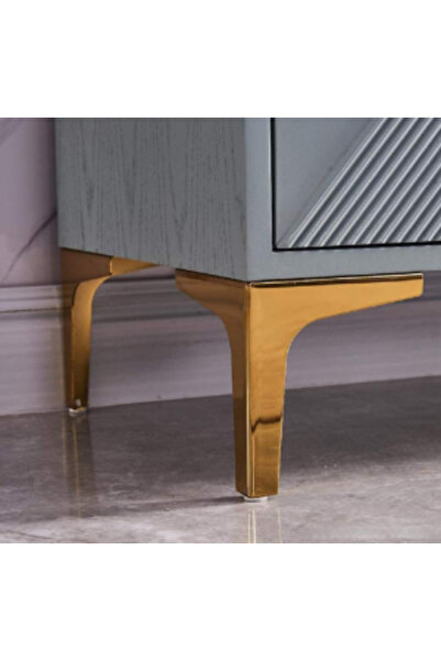 BOEM Μεταλλικό πόδι, χρυσό - μοντέρνο και ανθεκτικό σχέδιο, ύψος 150 mm