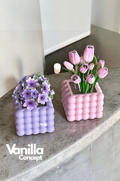 gözde hobi Gözdehobi Baloncuklu Saksı