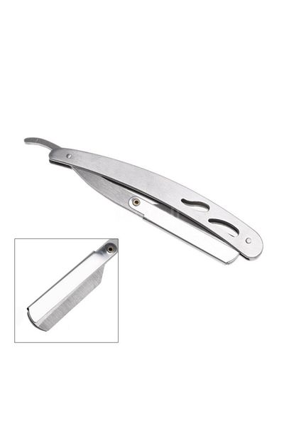 OEM Metal razor with classic blade for trimming / shaving, silver color