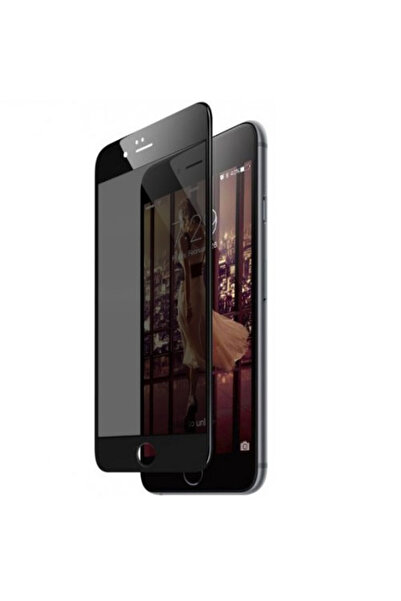 OEM PRIVACY προστατευτικό οθόνης από γυαλί iPhone 7 Full 3D Μαύρο