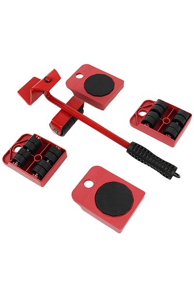 BOEM Furniture lifting and transporting set, with rollers for lifting and moving heavy objects