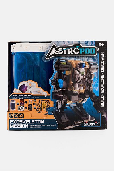 Silverlit Astropod Exoskeleton Motorized Space Vehicle Set Toy