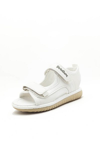 GDT Ayakkabı Cute Young Orthopedic Sole White Color Banded Velcro Boys Sandals