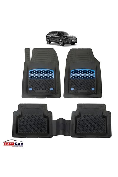 TEAMCAR ® Car Mats Type Tavia Mg Hs Mk2 Suv (2024–2025) -blue
