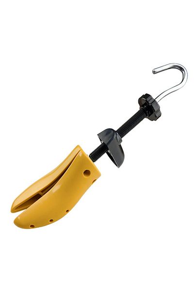 OEM Shoe stretcher, made of plastic and metal, size 40-47, yellow