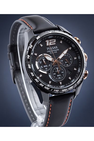 Pulsar Ceas bărbătesc Pulsar Solar Chronograph