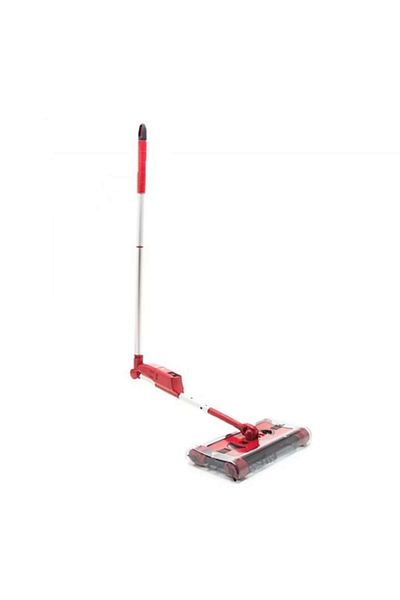 Rovitech Electric rotary broom with built-in battery, red