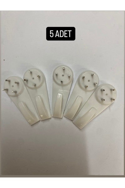 Doğuş İz Bırakmaz Kolay Çivi - Tablo Çerçeve Duvar Çivisi - 5 Adet - L Boy