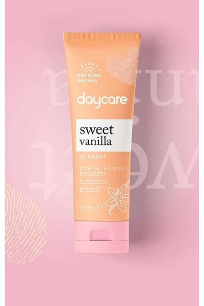 Daycare Sweet Vanilla Glycerin Vitamin E Hand Cream 75 ml