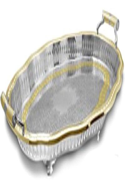 Kingsville Tray 506 (P278TT) – Elegant Multi-Purpose Serving Tray with Sturdy Legs