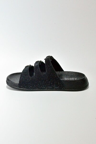 Pienn Μαλακές παντόφλες τριών ρίγες ασημί 11220061Z