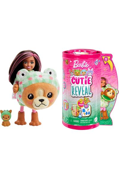 mattel Barbie Cutie Reveal Doll, Chelsea in Puppy Costume