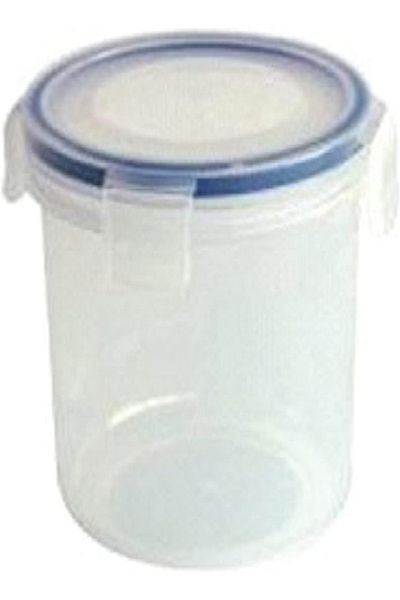 Addis Clip & Close Round Tall Food Storage Container, 550ml, Clear, Airtight & Leakproof