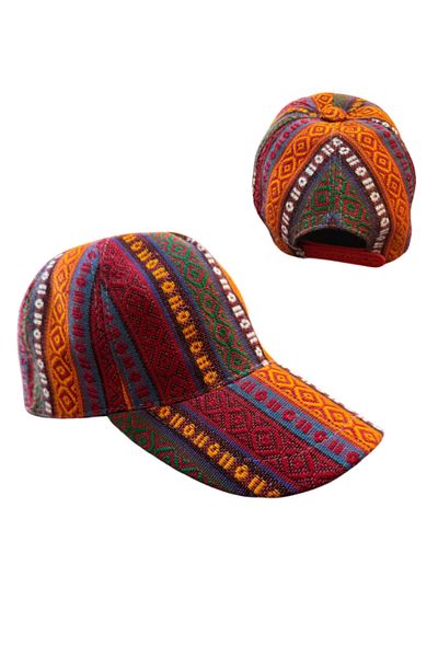 GRANDSTORE Quality Fabric Woven Local Patterned Sperli Hat