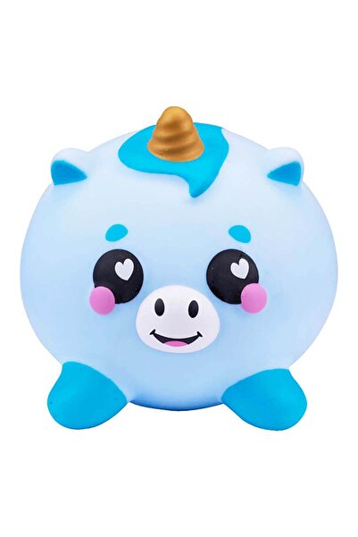 Smooshzees مجسم ميدي لوفزيز سكوتشي S1 MH003001 - يونيكورن بولتز أزرق