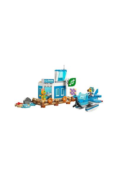 merland benvecocuk 77051 lego animal crossing fly with dodo airlines 292 pieces +7 years