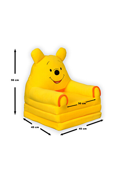 Berrinstore Portatif Polar Dolum 3 Katlı Çocuk Koltuğu Çocuk Yatağı Yıkanabilir, Taşınabilir