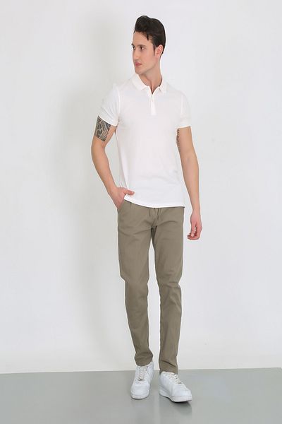 Twister Jeans Men's Twister Jeans Summer 98% Cotton Regular Waist Side Pocket Special Woven Lycra Jogger Pants