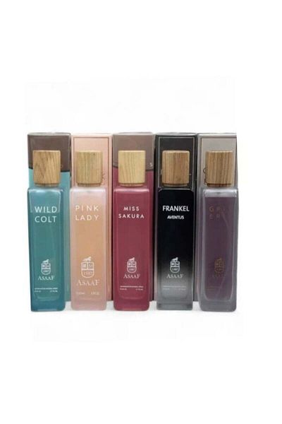 AS GOLD Assaf Perfume Set of 5 Pieces, 200ml