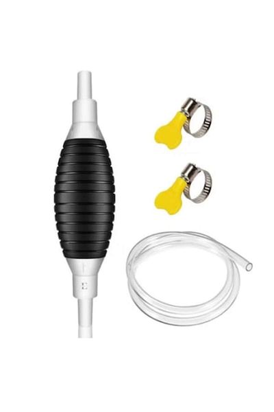 Rovitech Liquid transfer hose, fuel 2m, with rubber priming pump