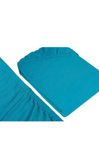 PATRU ANOTIMPURI Fitted sheet 140 x 200 x 25, cotton jersey