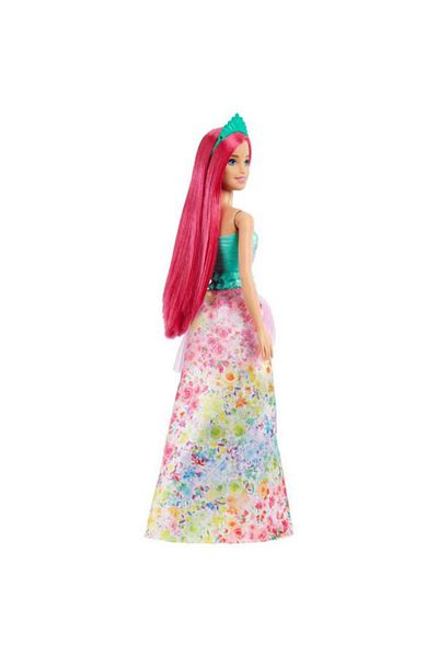 mattel Barbie Dreamtopia Doll - Princess with Pink Hair