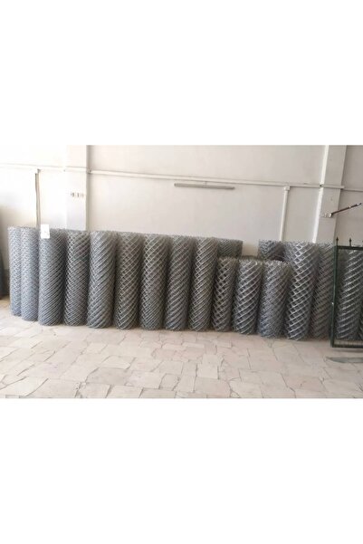 Özay 1 mt - 20 mt 7x7 göz 2Mm kalınlıkta Bahçe Çiti Tam galvanizli tel