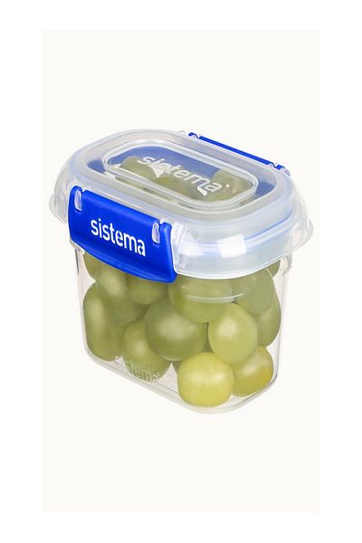 Sistema 3-Piece Leak-Proof Rectangular Klip It Plus Food Storage Container