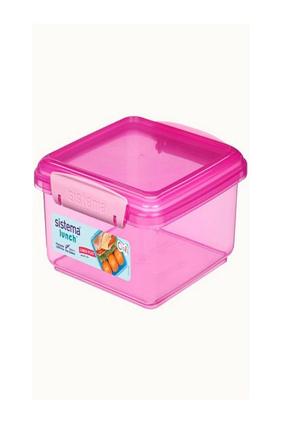 Sistema Freezer Safe BPA-Free Plastic Stackable Lunch Box