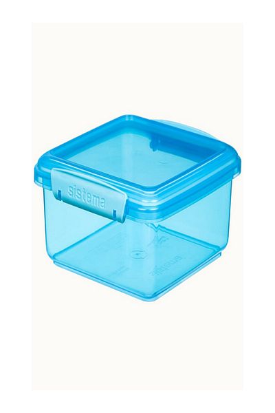 Sistema Freezer Safe BPA-Free Plastic Stackable Lunch Box