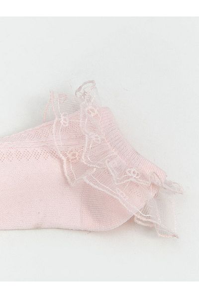 LC Waikiki New Season Tulle Baby Girl Booties Socks - S5Qv80Z1