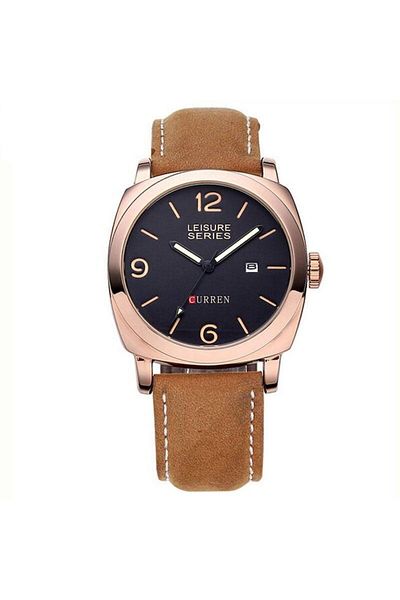Curren Leisure Series Rose Gold Watch