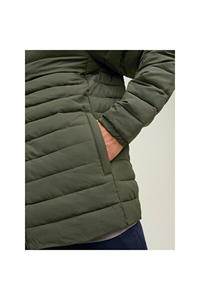 Jack & Jones Μονόχρωμο εποχιακό μπουφάν