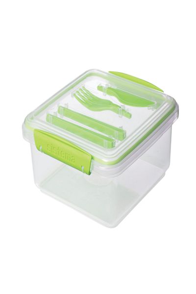 Sistema Lunch Box with Fork and Knife
