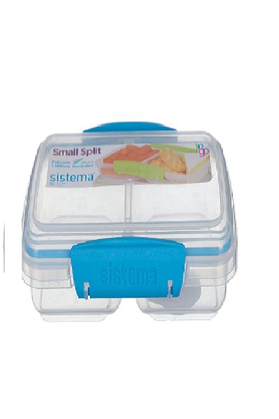 Sistema Dishwasher Safe To Go Small Split Stackable Lunch Box