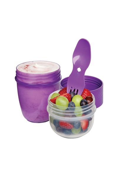 Sistema Go to Snack Capsule Purple and Clear 515 ml