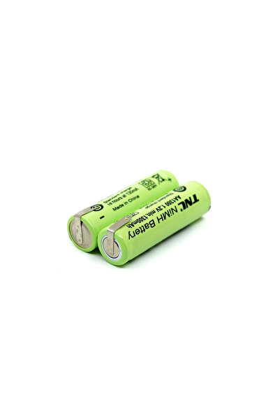 Philips Traş Makinesi Uyumlu AA 2.4v 1300mAH Şarjlı Kalem Pil