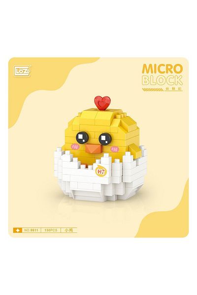 merland benvecocuk Lz8611 Loz Block Toy Mini Bag -Wagon