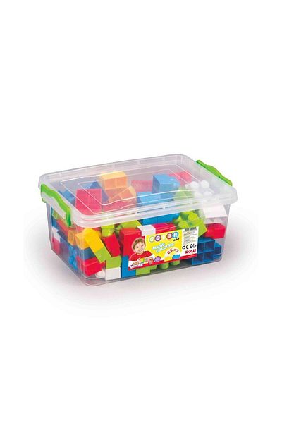 merland benvecocuk 5090 Large Color Blocks in Chest 85 Pieces - Full