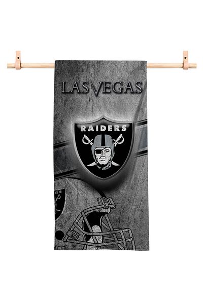 usateamfans Πετσέτα παραλίας Oakland Raiders