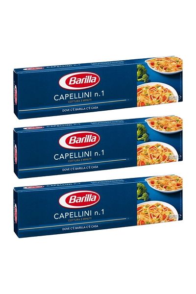 Barilla Paste Capellini No1, 500 G X3buc